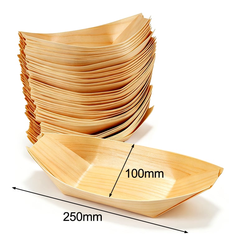 Pine Veneer Wood Boat 9.84