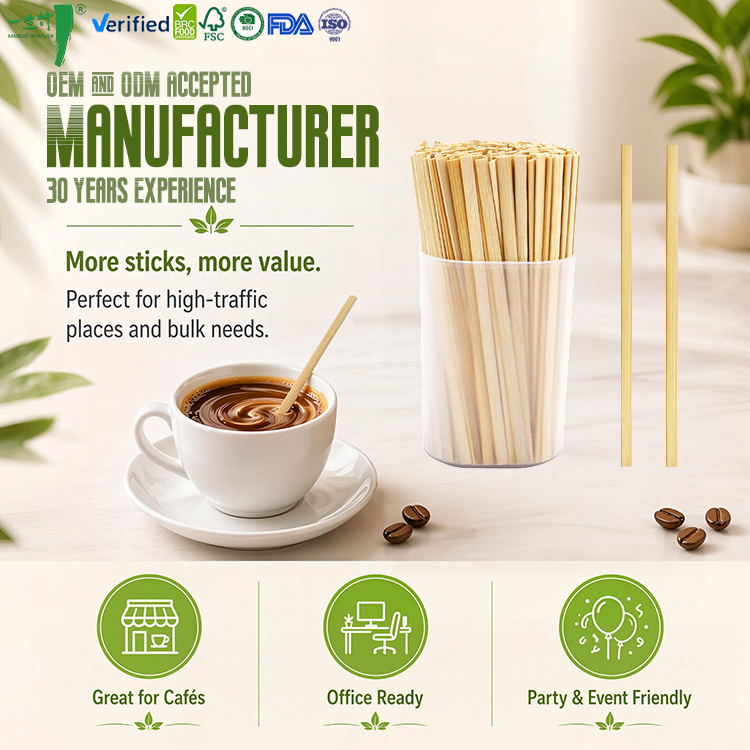 How to Choose the Best Disposable Stir Sticks for Your Needs?