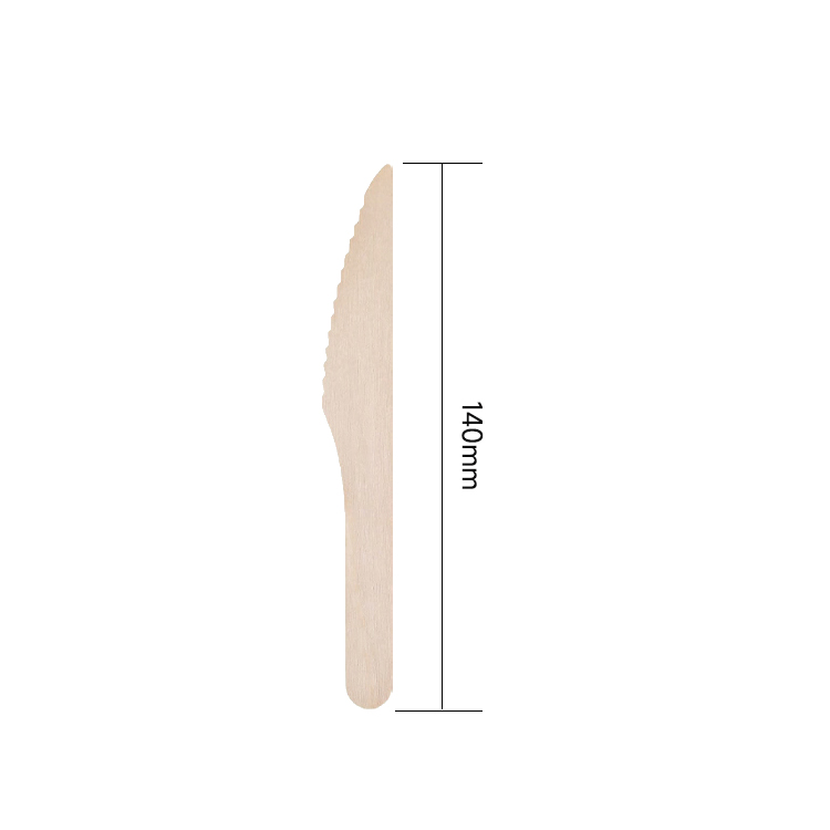 Disposable Wooden Knife 5.5