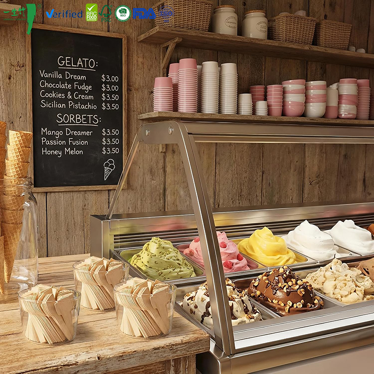 What Wholesale Options are Available for Bulk Bamboo Ice Cream Spoons?