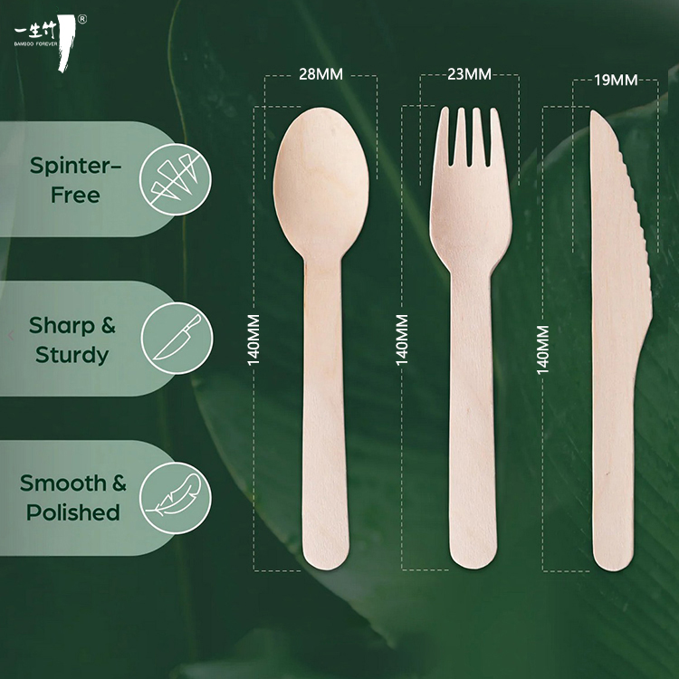 What Are the Benefits of Using Disposable Wooden Flatware?
