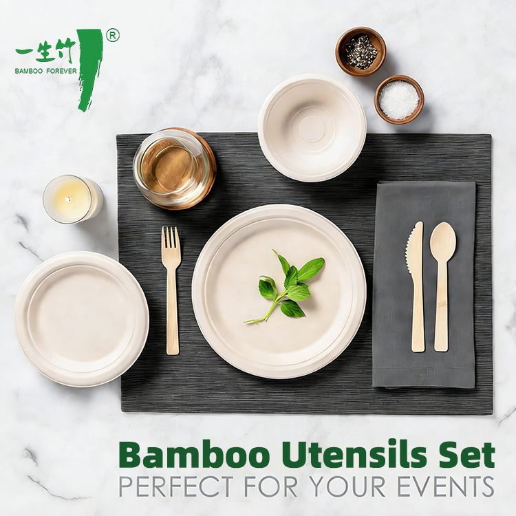 How Bamboo Forks and Spoons Enhance Your Event's Sustainability Profile