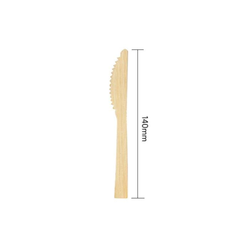 Disposable bamboo knife 5.5''
