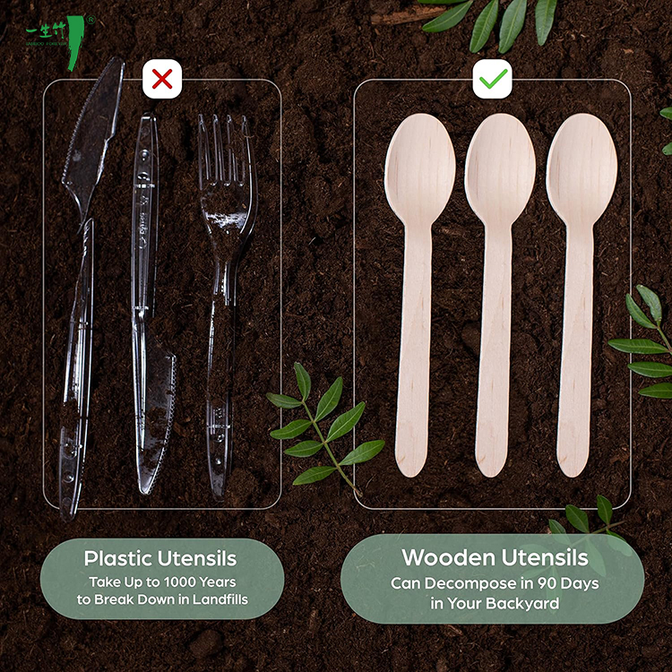 What Makes Wooden Cutlery Spoons a Sustainable Choice for Consumers?