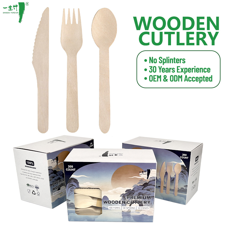 How Wooden Cutlery Enhances the Presentation of Gourmet Meals