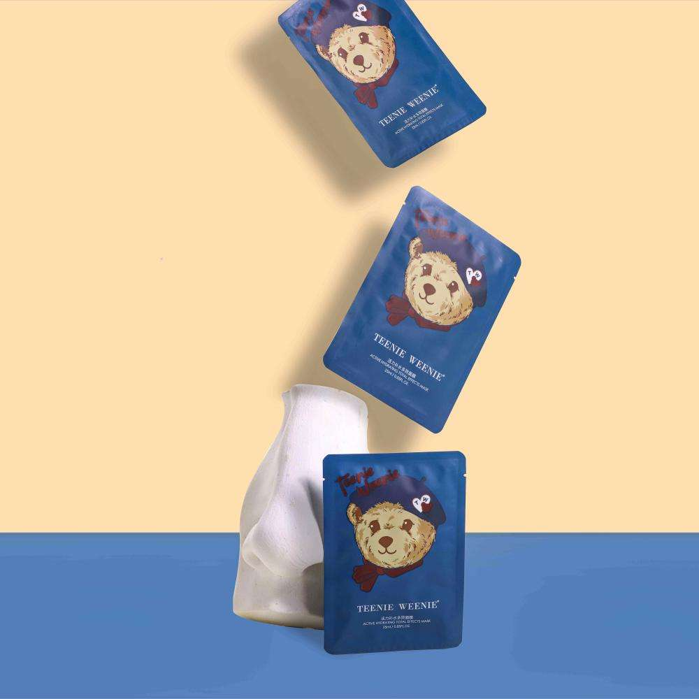 Custom Flexible Printing Coffee Pillow Bag Eco-friendly Metal Foil Coffee and Tea Bags Sustainable Custom Coffee Packaging