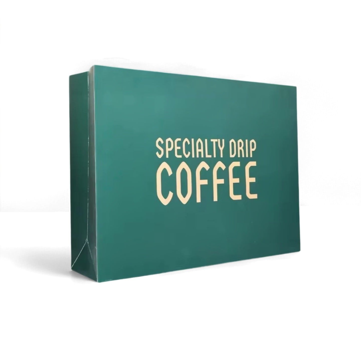 Custom Branded Logo Luxury Dark Green Clothing Packaging Gift Shopping Bag Paper Bags With Ribbon Handle