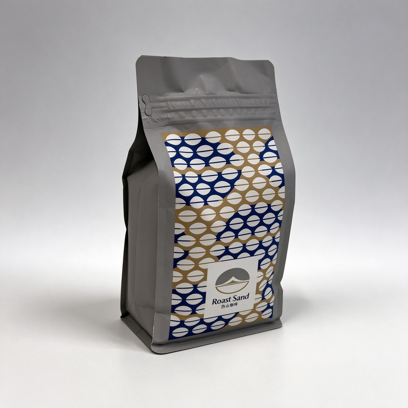 Hot Selling Plastic Pla Corn Fiber Empty Tea Coffee Bean Stand up Pouch Bags Packaging