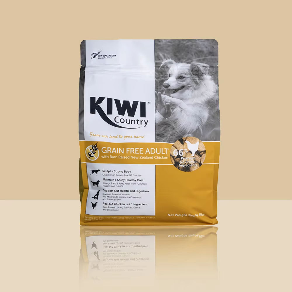 Custom Design logo Plastic Resealable Aluminum Foil Pouch 5kg 10kg Flat Bottom Cat Dog Pet Food Packaging Bags with Valve Zipper