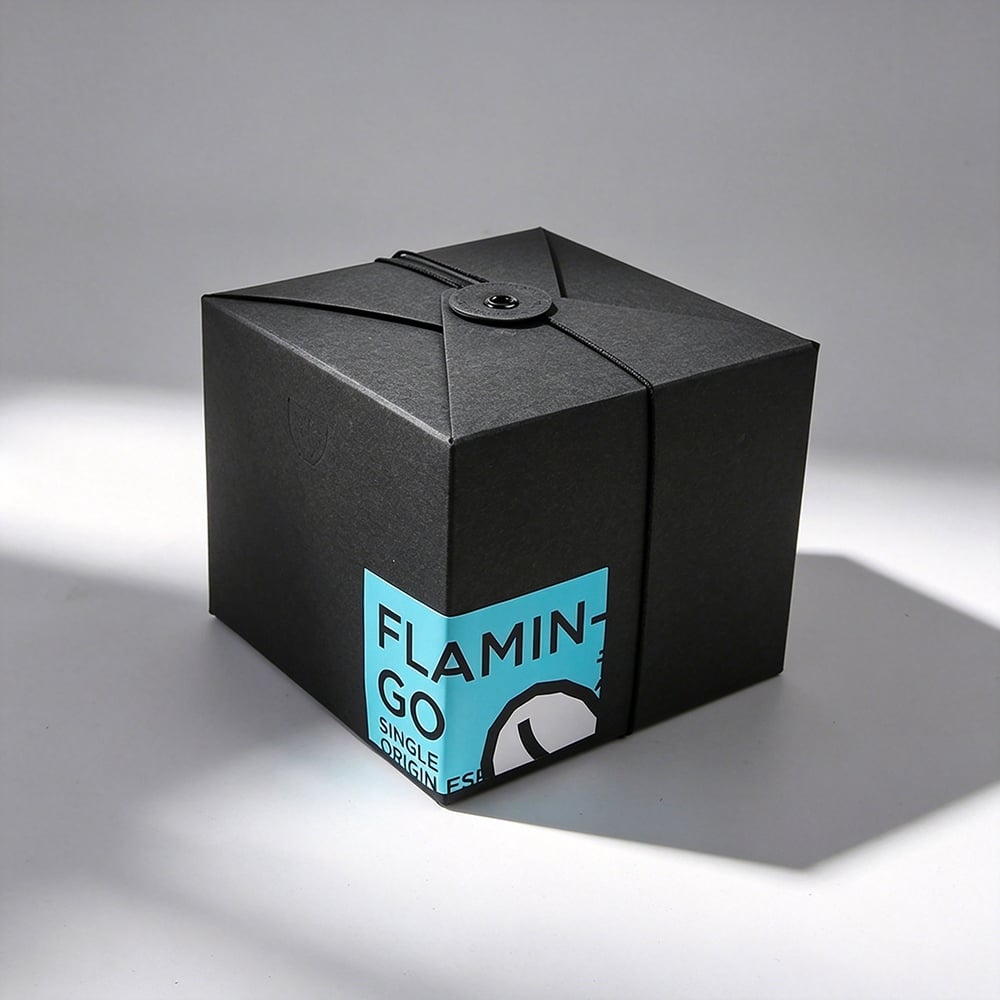 Luxury Custom Logo Factory Wholesale Foldable Gift Box Black Cardboard Candle Gift Packaging Paper Box