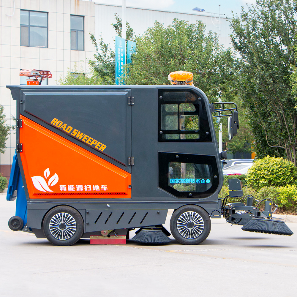 New Electric Road Sweeper Car Price Small Street Sweeper Truck With ...