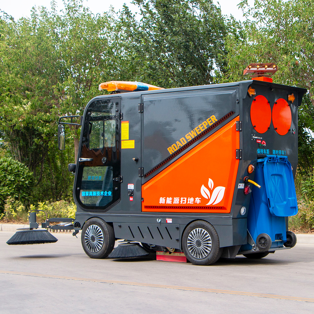 New Electric Road Sweeper Car Price Small Street Sweeper Truck With ...