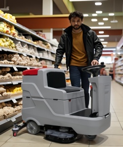 Floor scrubber