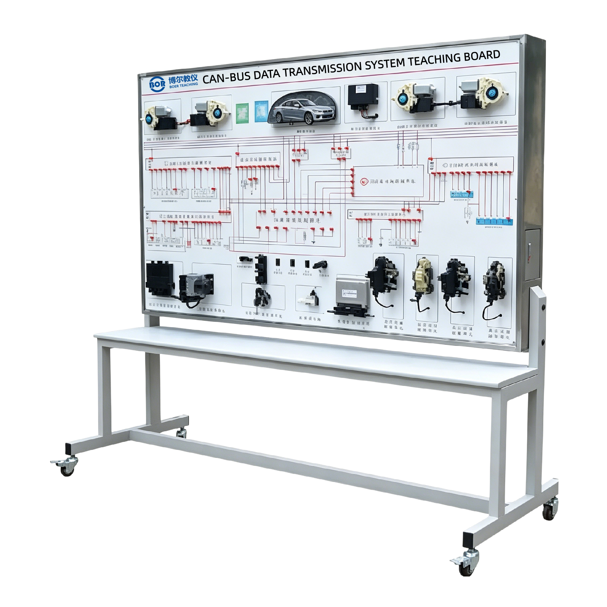 CAN-BUS Data Transmission System Teaching Board