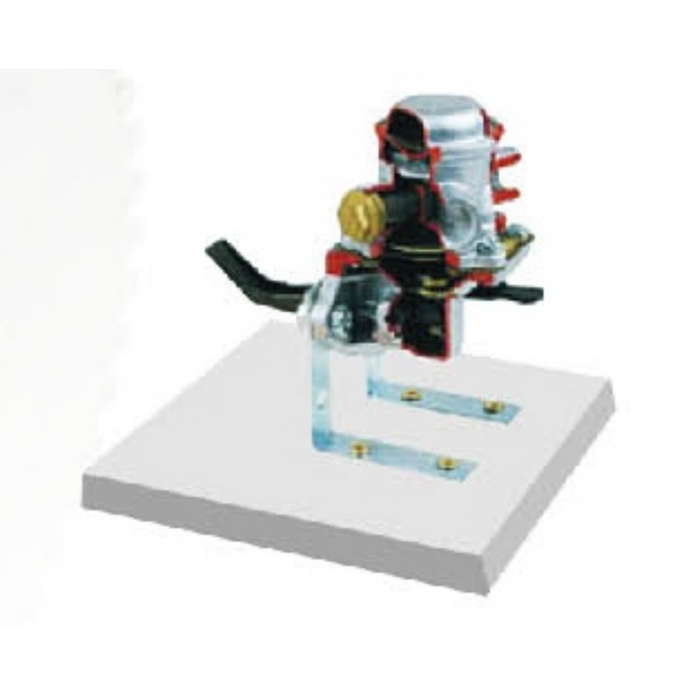 Mechanical fuel pump dissected model