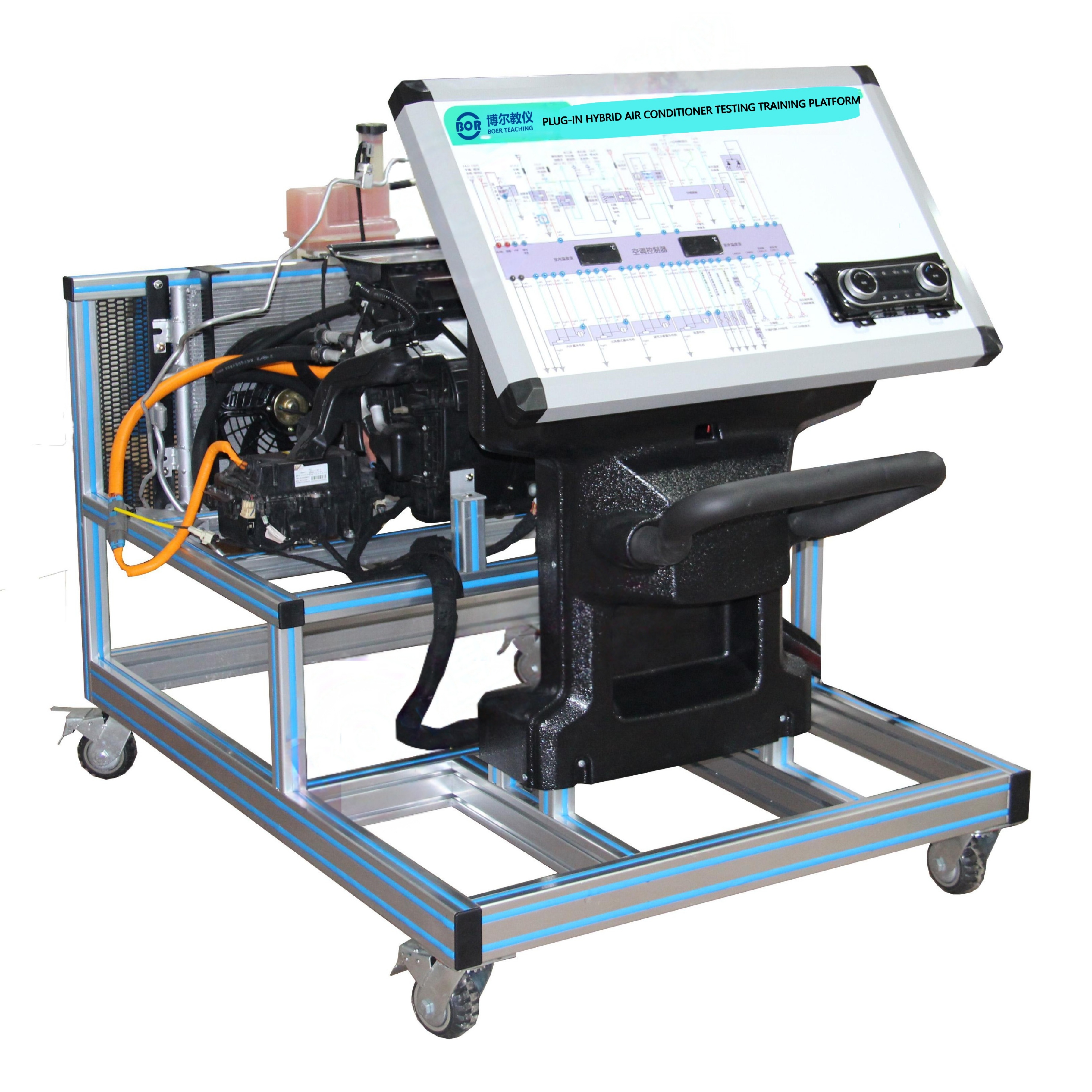 Plug-in Hybrid Air Conditioner Testing Training Platform