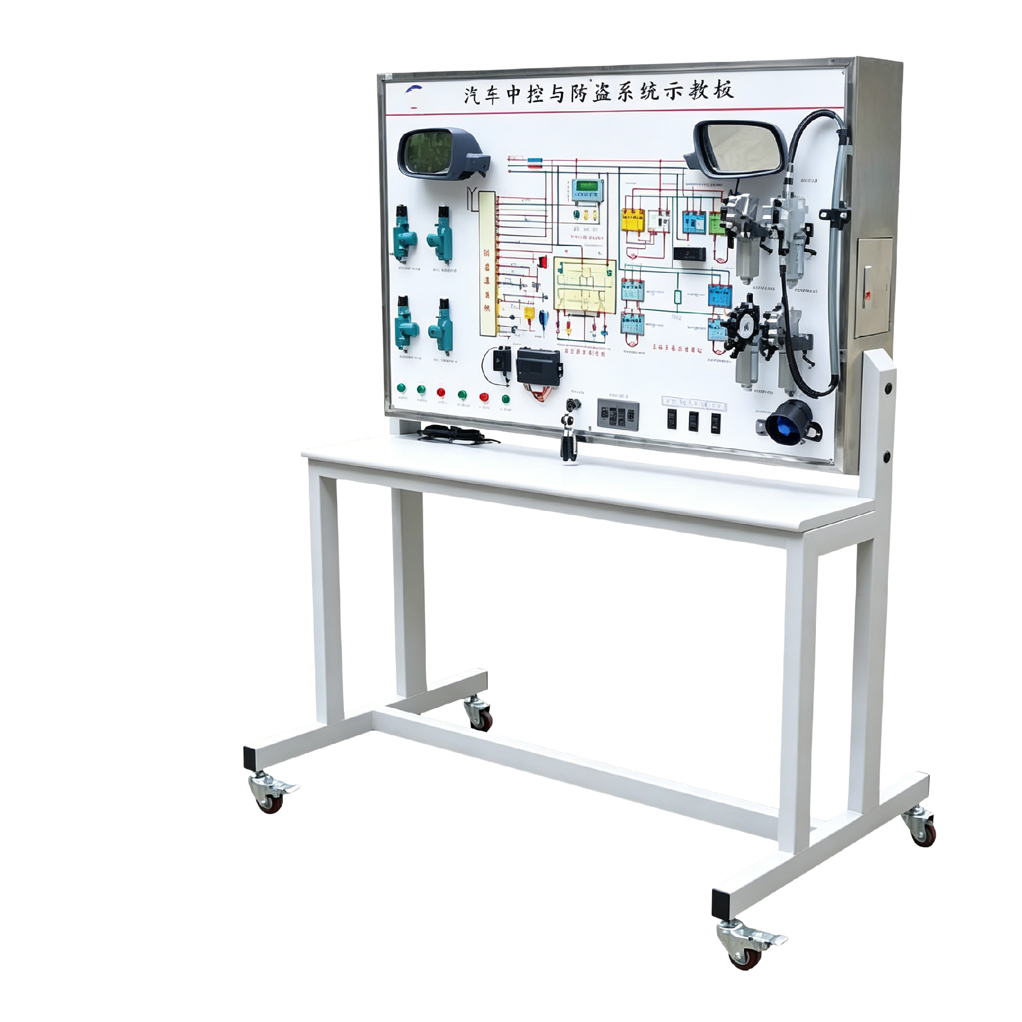 Car Central Locking and Anti-theft System Demonstration Board