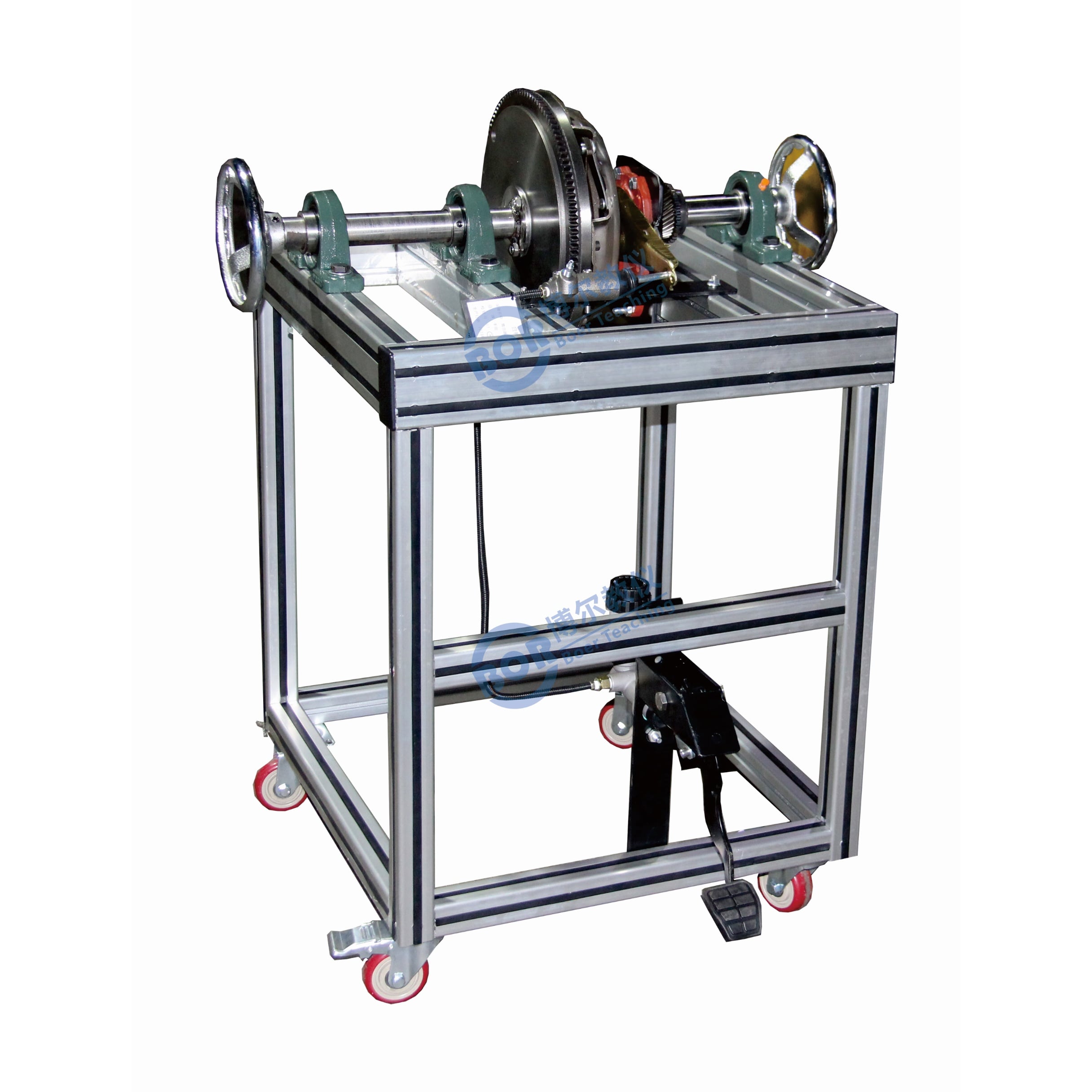 Clutch working display rack
