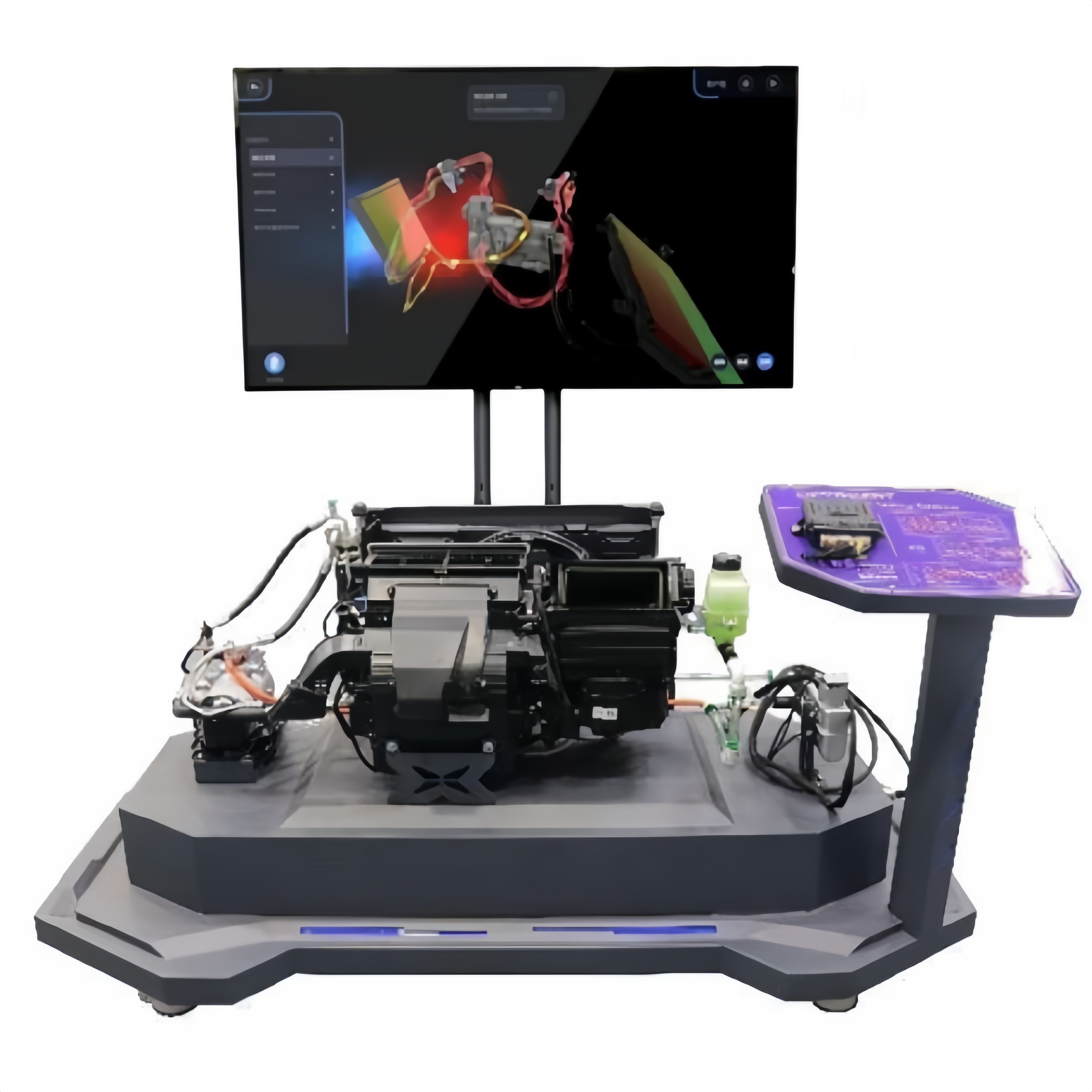 New energy vehicle air conditioning training system