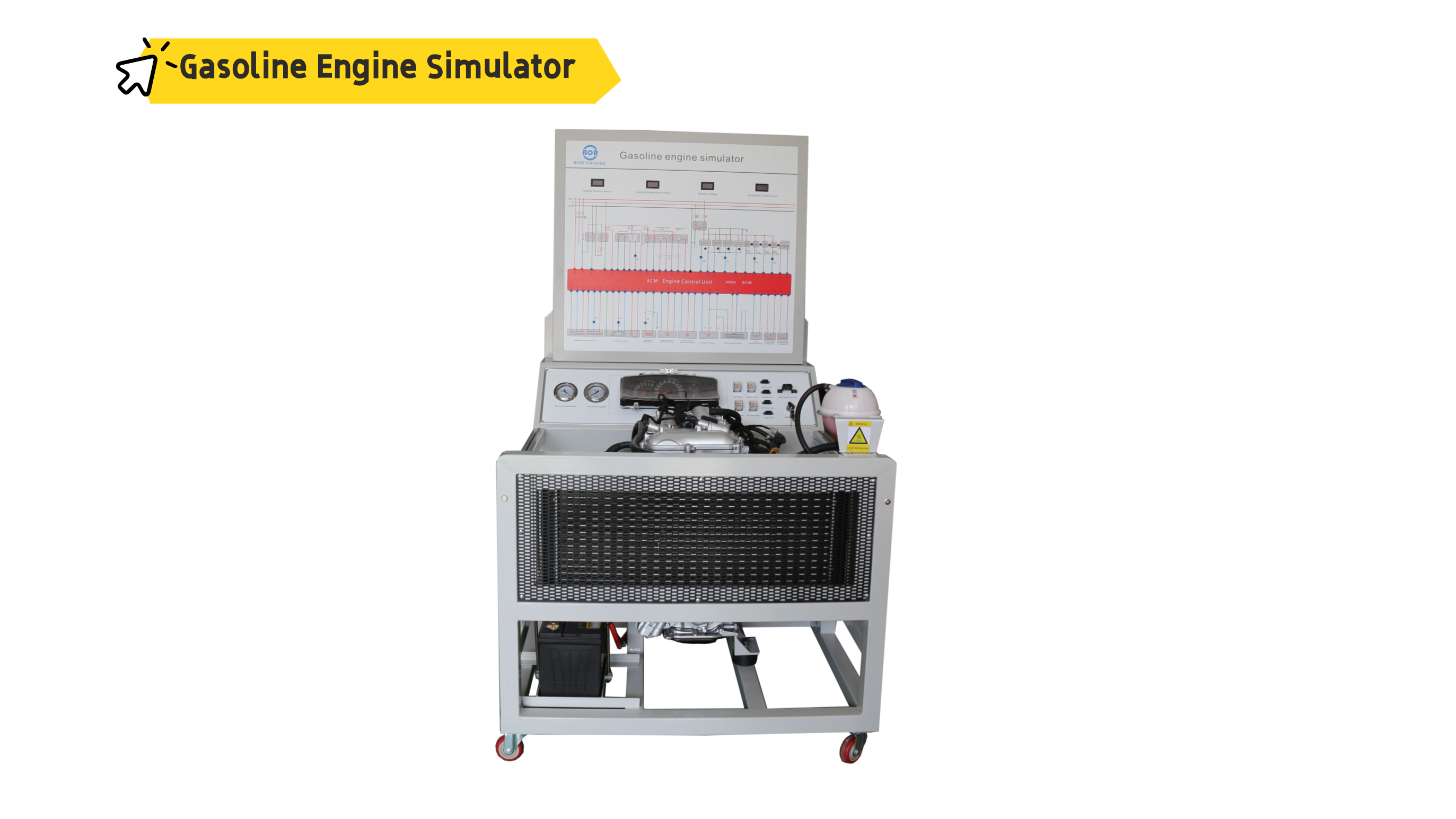 Teaching Video-Gasoline engine simulator