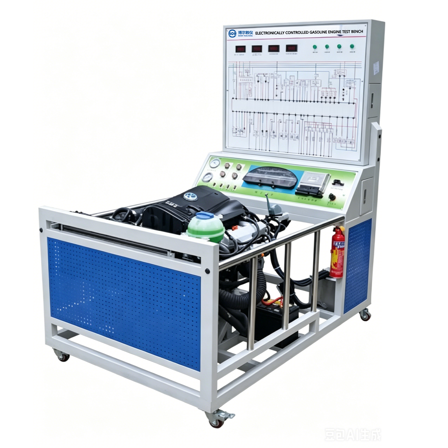 Electronic Control Gasoline Engine Experimental Bench