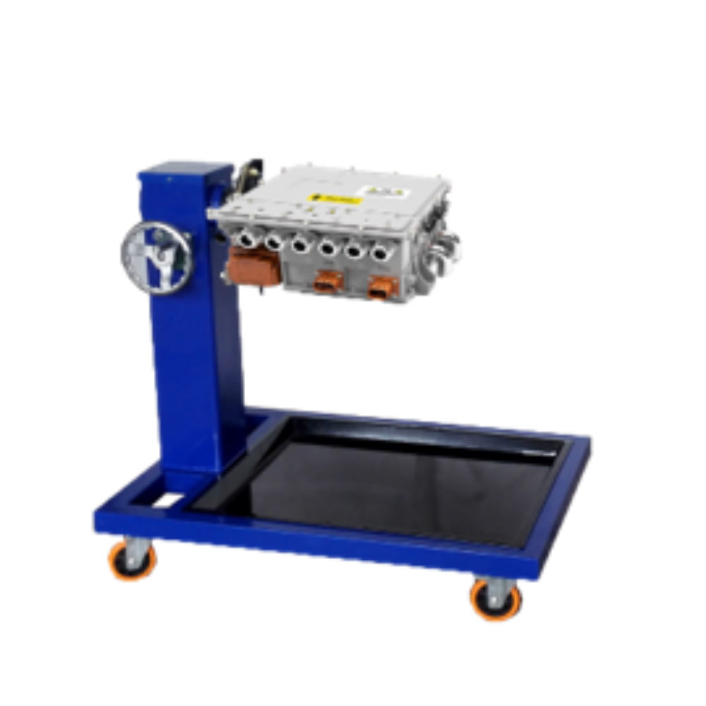 Electric vehicle High-voltage electronic control assembly flipping training platform