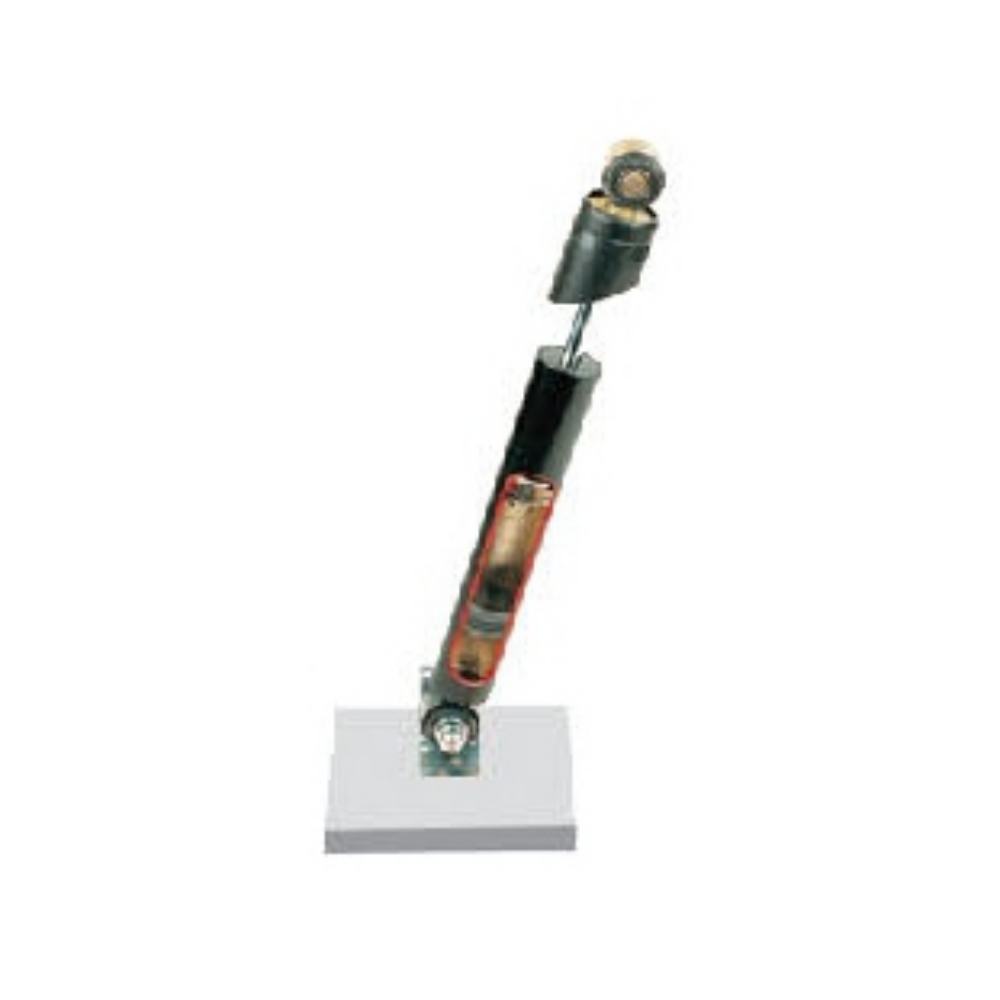Single-tube shock absorber dissected model