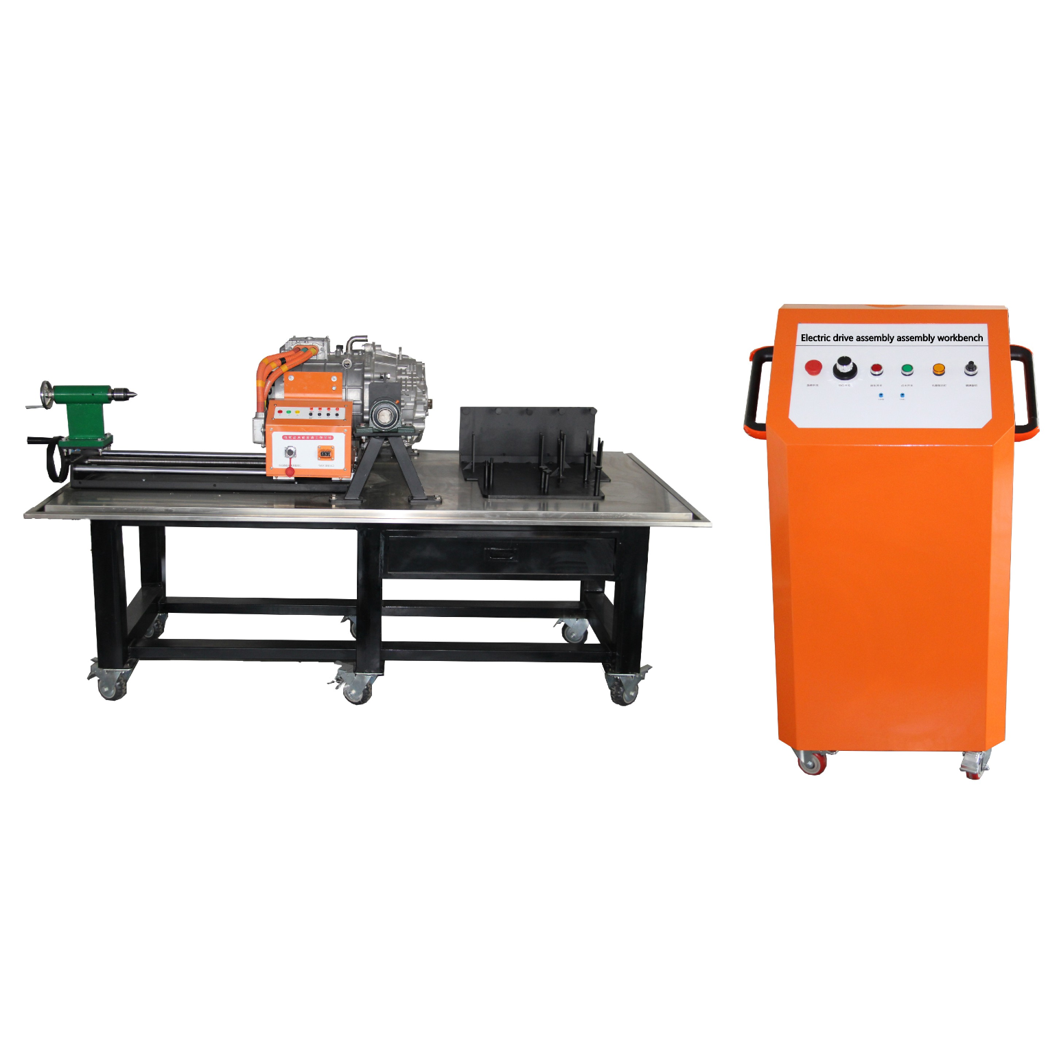 Drive motor assembly and adjustment - with control console