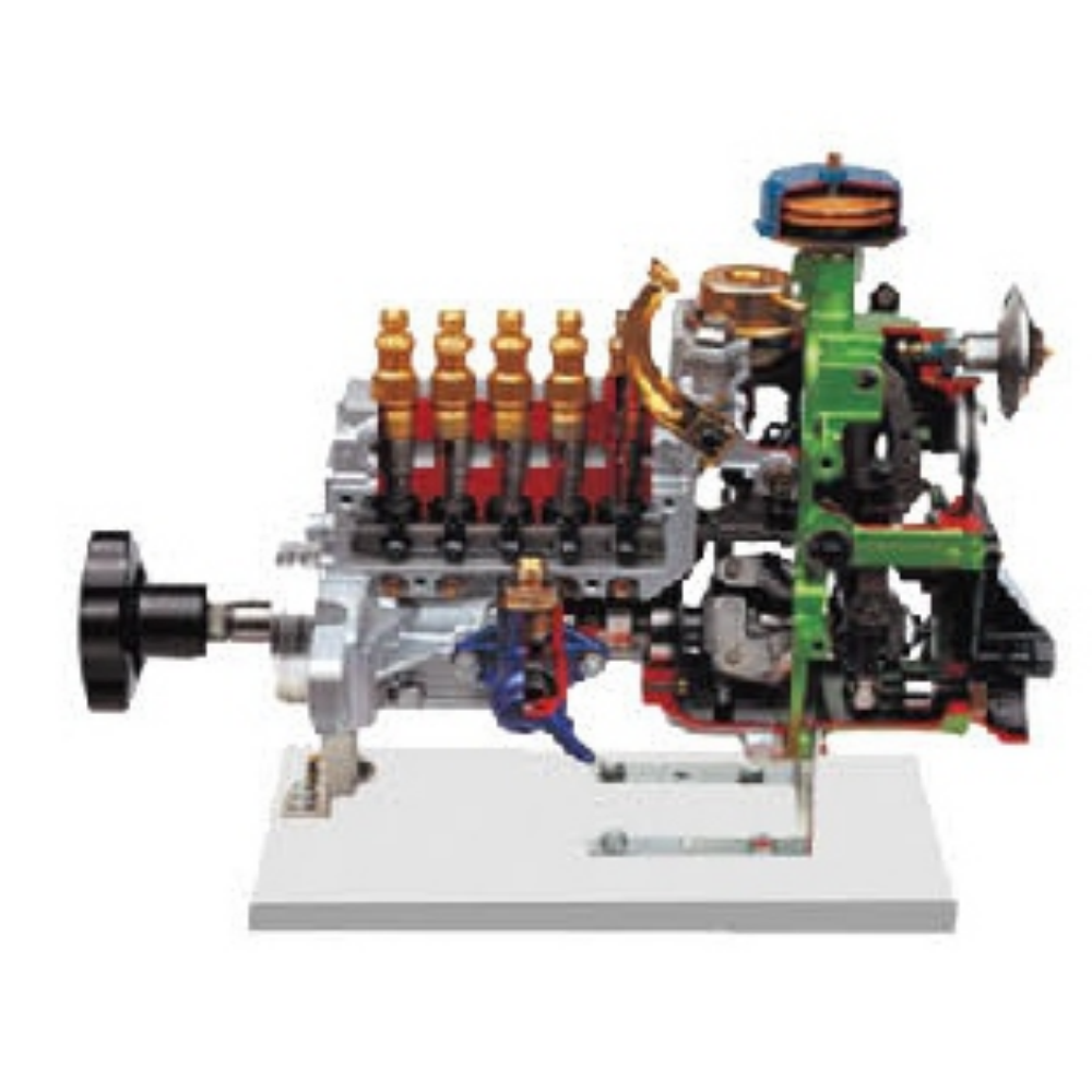 Centrifugal injection pump dissected model