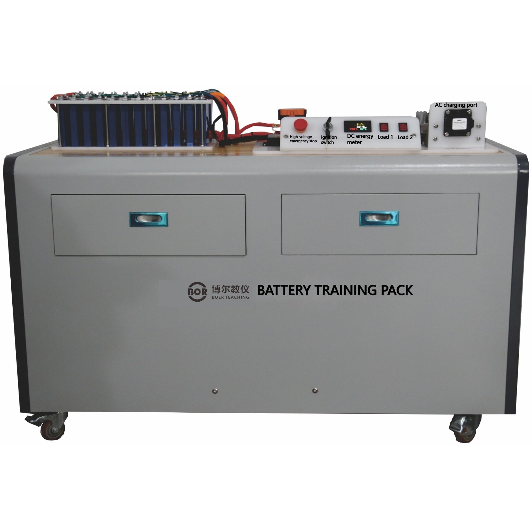 Battery training pack