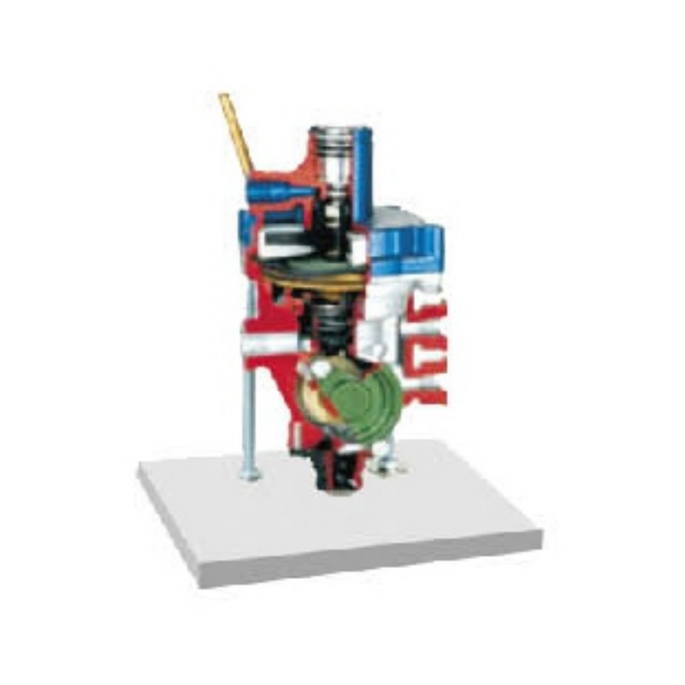 Automatic load-adjusting brake energy distributor