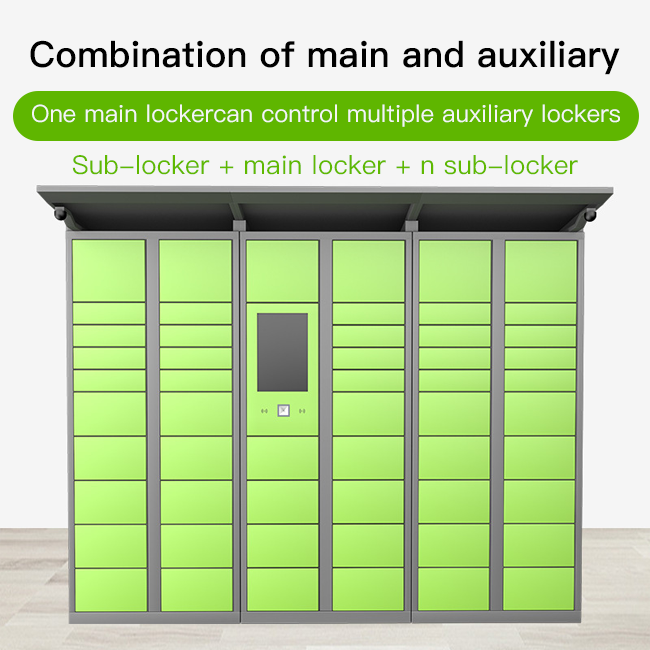 UPUS Smart Express Locker - Automated Parcel Delivery & Pickup Cabinet with Advertisement Display Smart Locks Systems Parcel Delivery Self Service Cabinet Express Package Storage Custom Cabinet Automated Electronic Locker