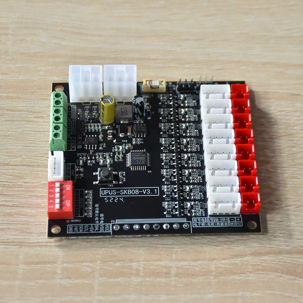 High Quality 8-Channel RS485 Lock Control Board with LED Light for Smart Locker and Smart Vending Machine Consumer Electronics