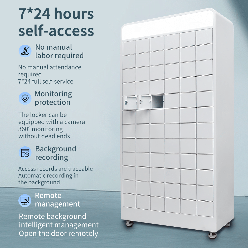 UPUS Smart Lattice Access Locker - 24/7 Self-Service Storage Cabinet with Remote Management