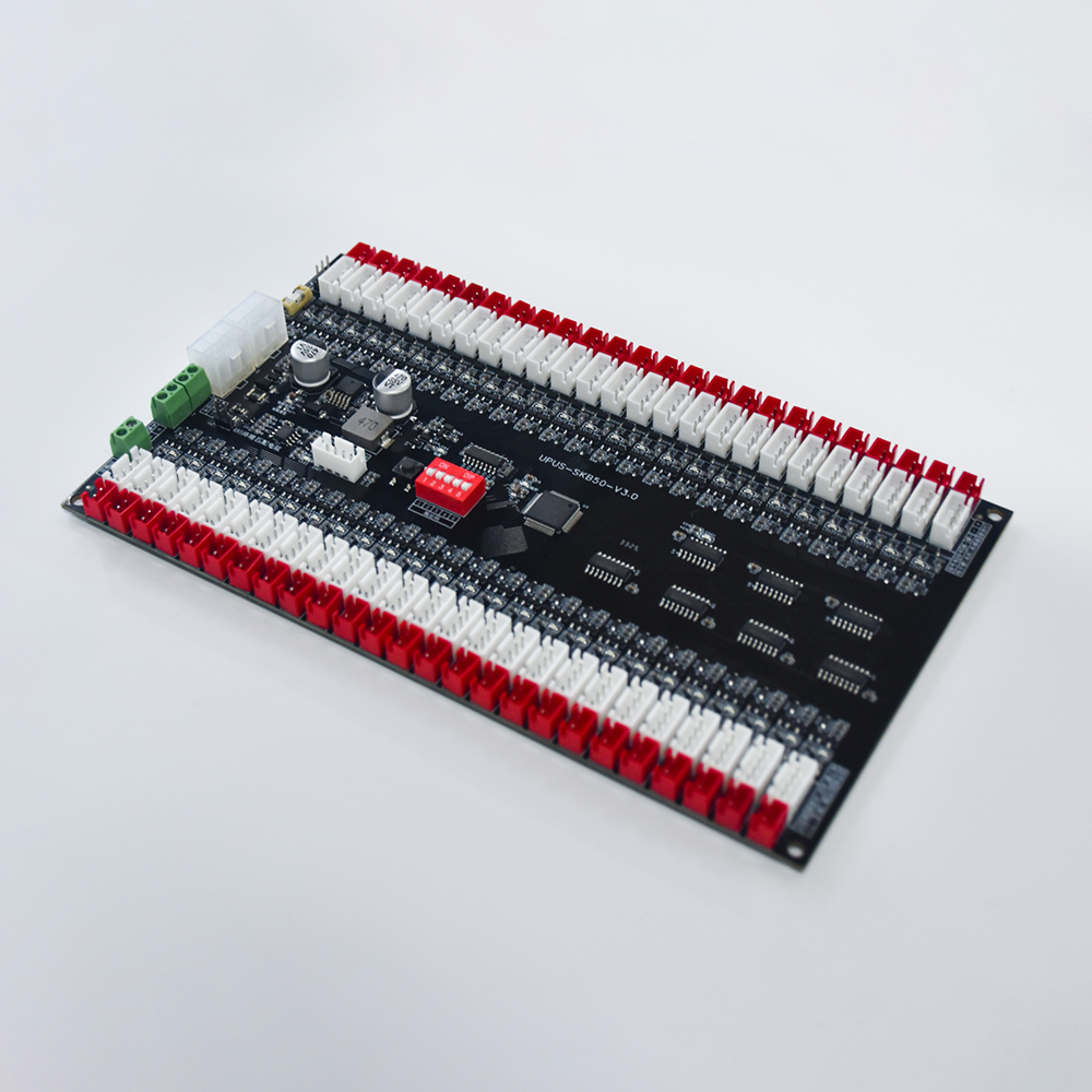 Factory Direct 50 Channels Lock Control Board RS485 Interface 1-Year Warranty PCBA Manufacturer