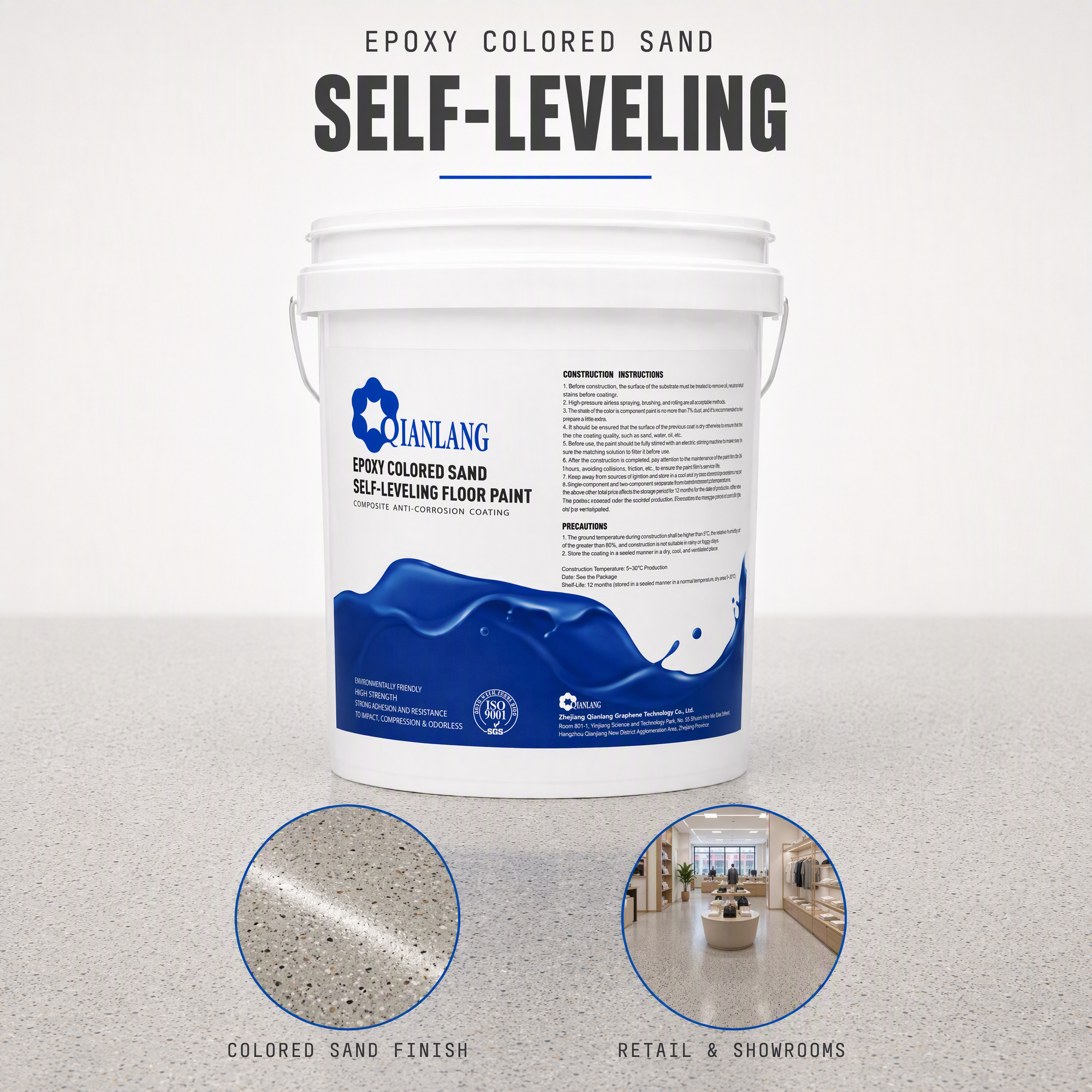 Epoxy Coloured Sand Floor Coating