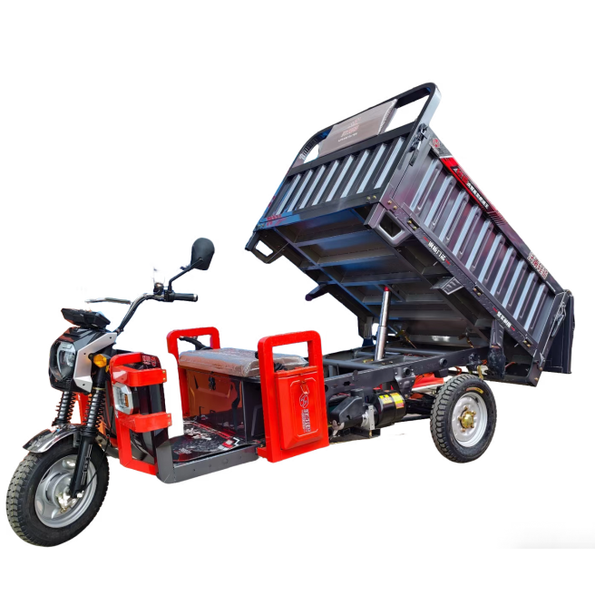 Industrial Heavy-Duty Electric Cargo & Self-Dumping Tricycle