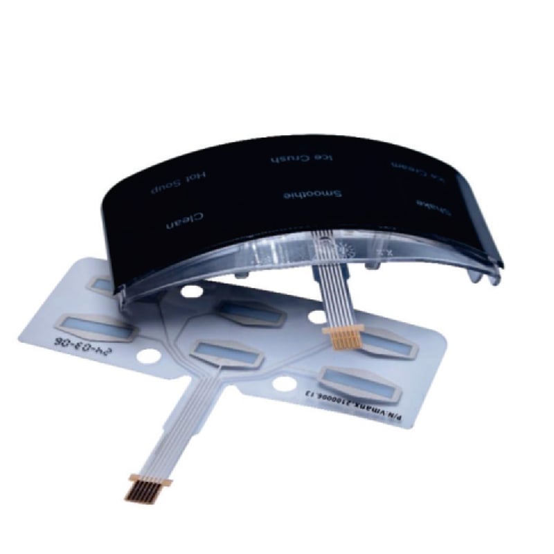 VM-IME7668 Integrated in-mold electronic components for human-computer interaction systems