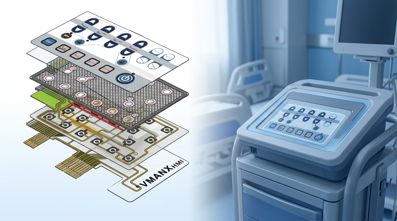 Medical Bed Membrane Switch