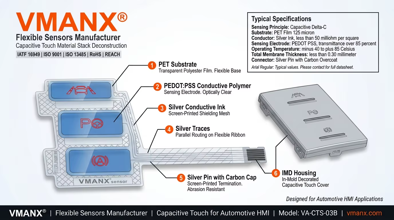 VD19913 Automotive Touch Sensor Product Introduction details