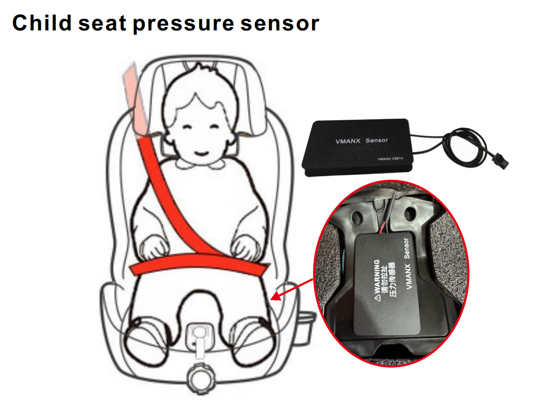 Child Seat Pressure Sensor 1