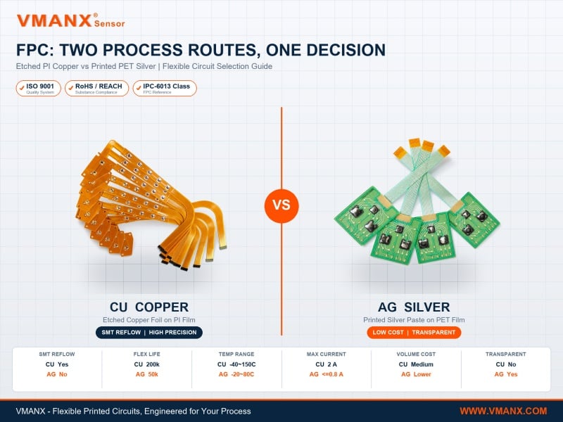 PI Copper vs PET Silver FPC: Which to Choose | VMANX
