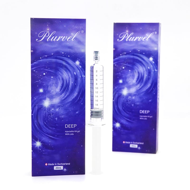 Plurvel Medical HA Factory 20ml Sodium Hyaluronate Injectable HA Dermal Filler for Face Reshape Nose Chin Contouring