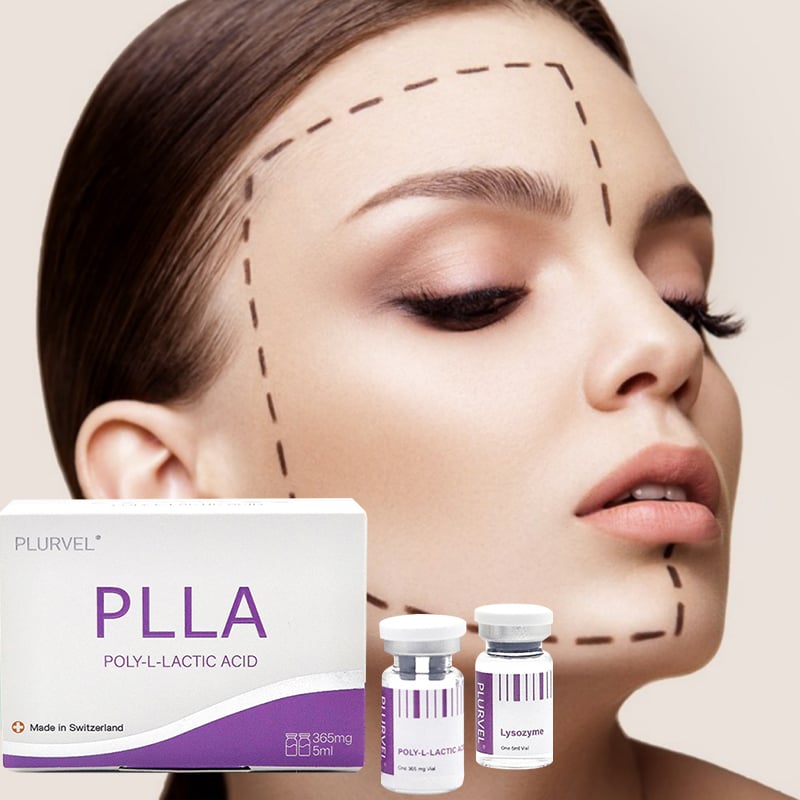 Made in Switzerland Poly-L-Lactic Acid Collagen bio-stimulatory dermal filler PLLA 365mg