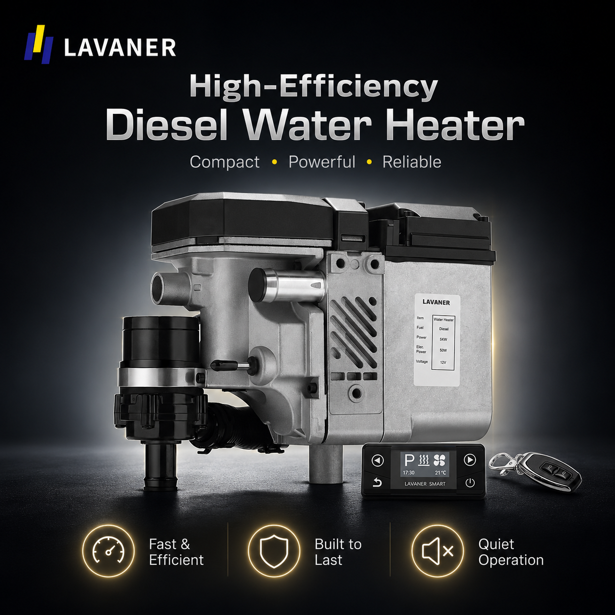 What Are the Key Benefits of Using a 5kw Diesel Water Heater?