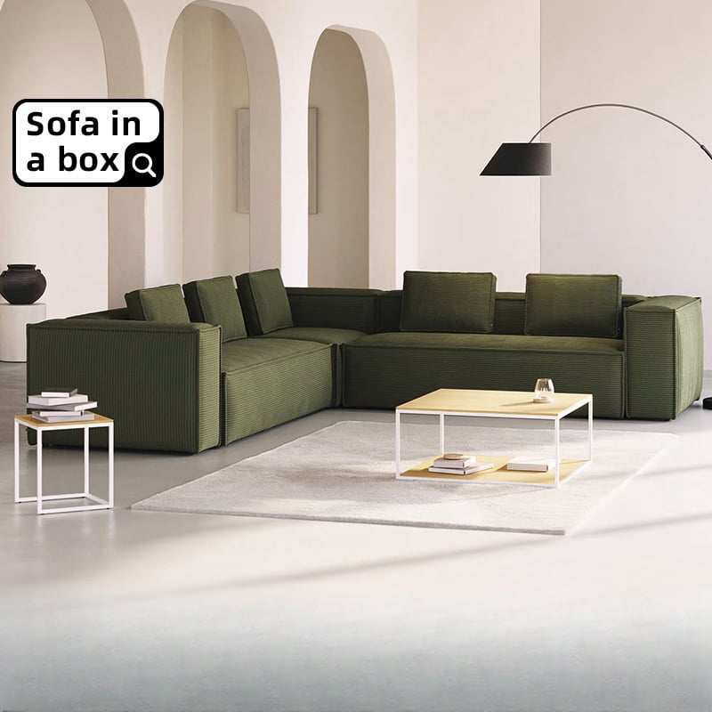 Cloud Couch Sectional Vacuum Sponge Cheap Compressed Boneless Couch Sofa
