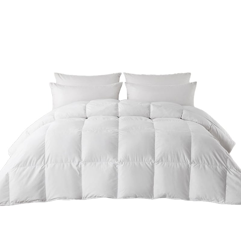 Organic Hemp Comforter with Kapok Fill - Queen/King, GOTS & Fair Trade Certified, Breathable & Biodegradable