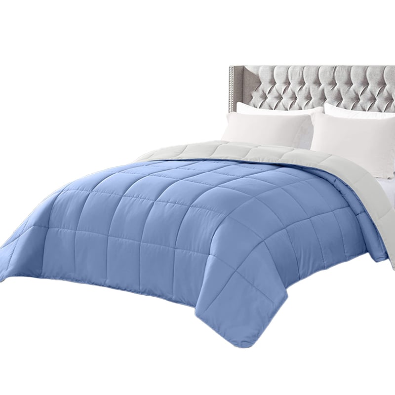 Recycled PET Ultra-Light Comforter - Queen/King, bluesign® Approved, Water-Resistant & Machine-Washable