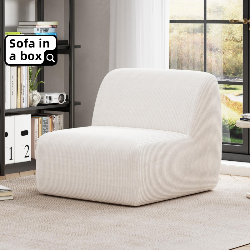 Luxury Couch For Small Living Room Cheap Small Curved Single Bean Sofa Chair