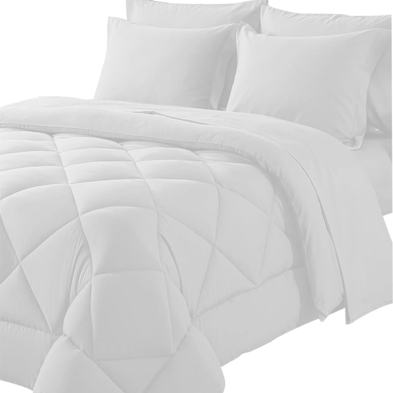 Luxury Silk-Filled Linen Comforter - All Seasons, OEKO-TEX® & Fair Trade Certified, Breathable & Moisture-Wicking